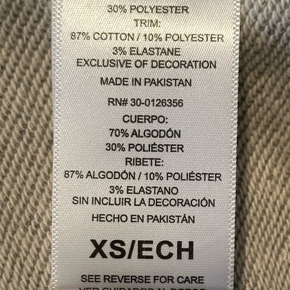 NWT Life is Good women’s XS gray terry crewneck sweatshirt. - Picture 5 of 5